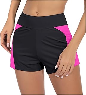 2025 - Traje de baño para mujer, bañador a prueba de fugas con cintura ancha, para niñas y adolescentes, camiseta interior para camisas