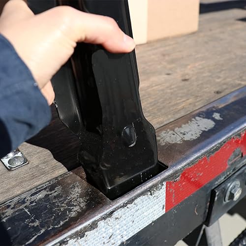 Miniatura 6 de Boxer Tools Estacas de camión de metal con estacas, extremo cuadrado (36 pulgadas)