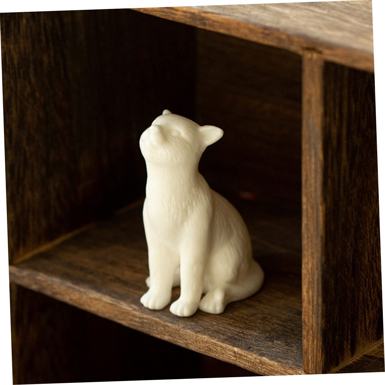 Ciieeo 3 Pezzi Di Ornamenti Mini Decorazioni Per La Casa Ornamento Del Desktop Giocattolo Da Scrivania Mini Figurine Ornamento Del Gatto Mini Giocattoli Ornamento Del Gatto Decorazioni