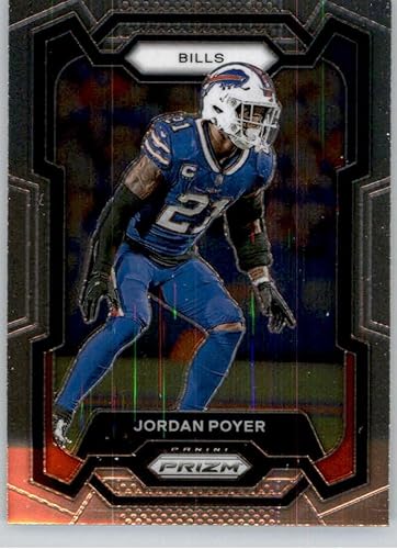 2023 PANINI PRIZM #31 JORDAN POYER BUFFALO BILLS FOOTBALL OFFICIAL TRADING CARD OF NFL