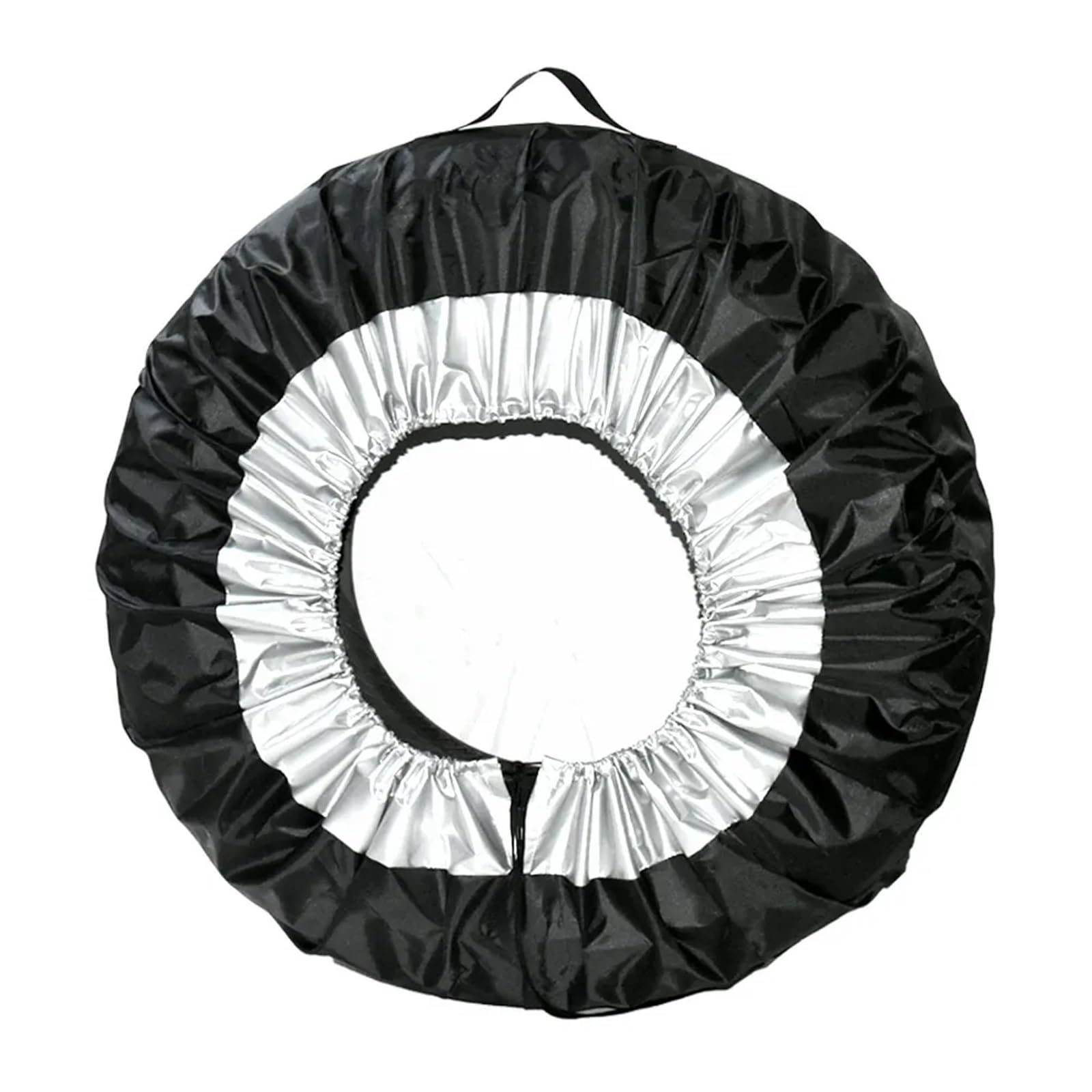 reifentaschen Reifenhülle, Reserverad-Aufbewahrungstasche, Autokoffer, weiße Radschutzhülle, 1 Stück, 2, 4(2PCS Fit 19-23 Inch)