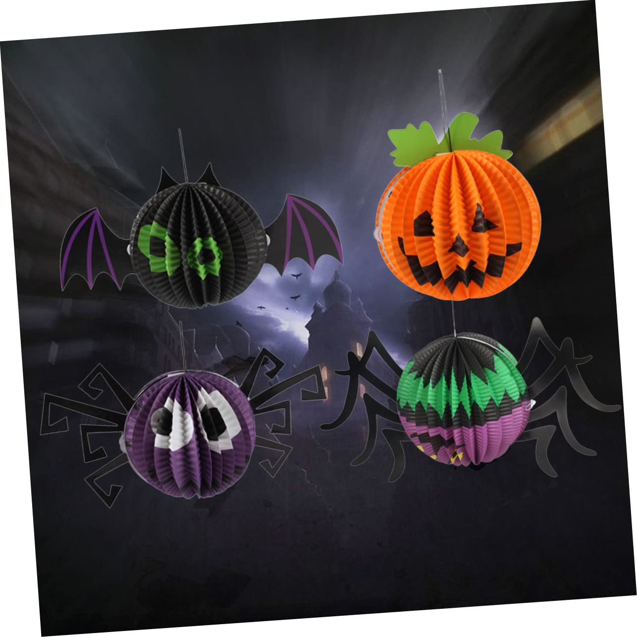 Video su Qual è Lanterne di carta a forma di zucca di Halloween Jack-O-Lantern