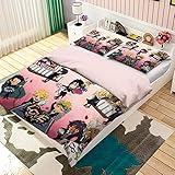 WIE INSTALLATION COMFORTER: 1) Legen Sie die Bettdecke flach. 2) Legen Sie Ihre Hände hinein und finden Sie die beiden oberen Ecken. in jeder Hand eine Ecke halten. 3) Mit den Händen in der Bettbezug greifen Sie nach unten, um die oberen zwei Ecken der Steppdecke zu greifen. 4) Halten Sie die oberen zwei Ecken fest, geben Sie ihm einen Shake und einen Flaum, bis der Bettbezug herunter fällt, um den Großteil der Steppdecke zu bedecken. 5) Stecke die unteren zwei Ecken der Decke in die unteren zwe