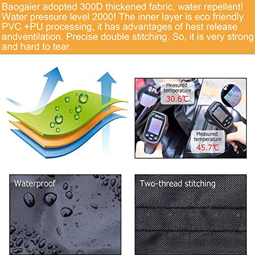 Baogaier Telo Moto Coprimoto 300D Impermeabile