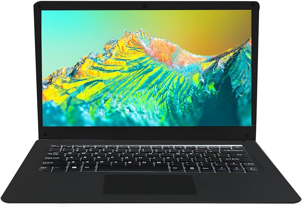 iSTYLE Laptop 12.5'' Windows 10 Ultra-Thin Notebook, Intel Quad Core Atom 2.4Ghz, 4GB RAM, 64GB eMMC, Support 1TB SD Card Expansion, Black