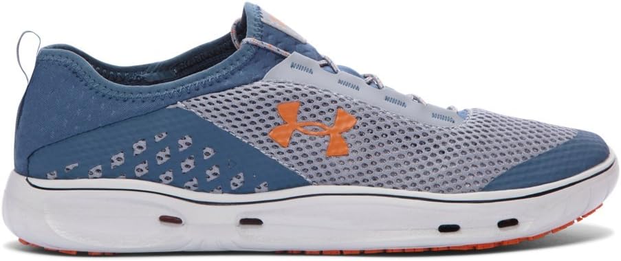 Under Armour Men's UA Kilchis Shoes 8.5 Steel/Mechanic Blue/Rodeo Orange