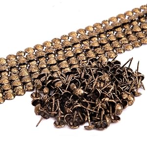 Artapisserie.Fr Ziernagelstangen Antikgold 10 Meter