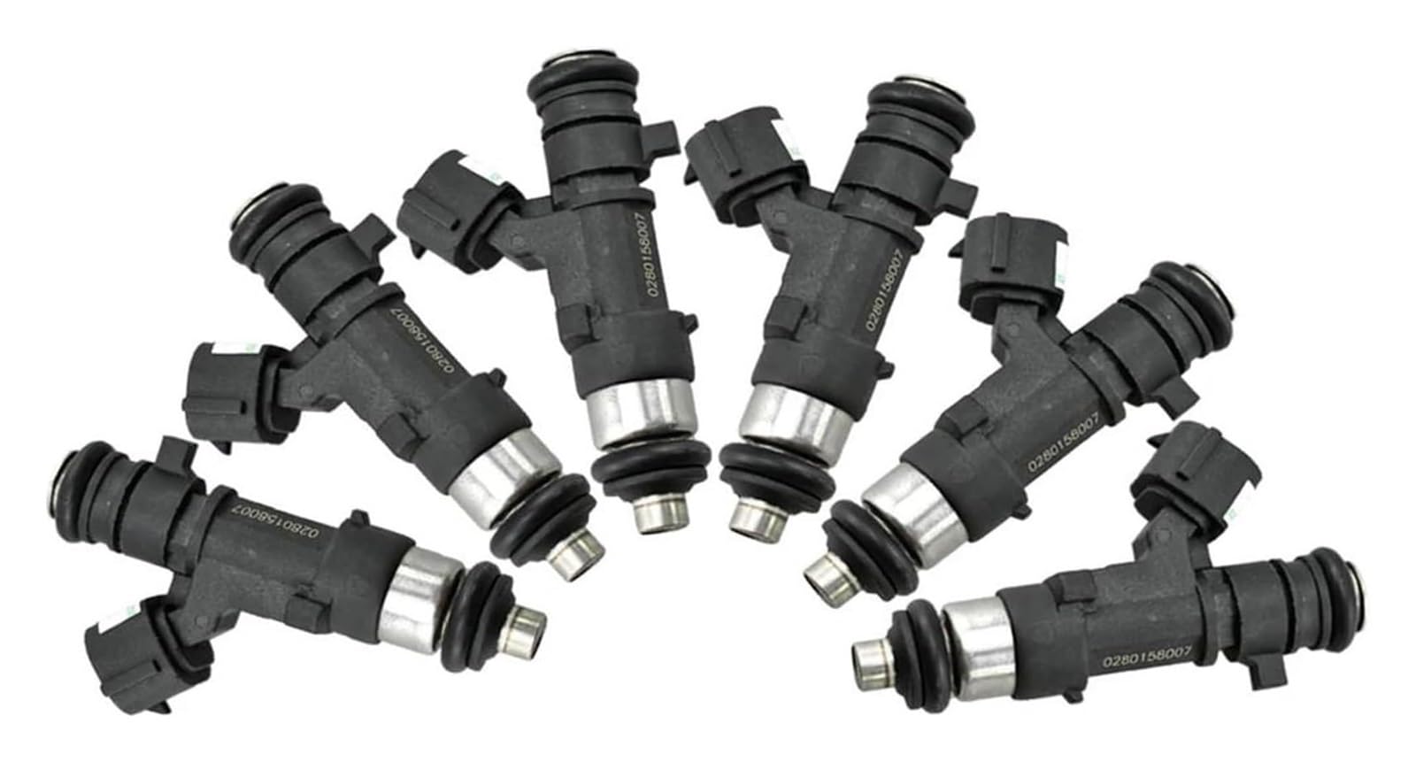 Qwqwfa One Color Petrol Fuel Injector For Frontier For Pathfinder 2009-2012 For Xterra 2009-2014 4.0L V6 6Pcs Fuel Injector 16600-7S000 0280158007