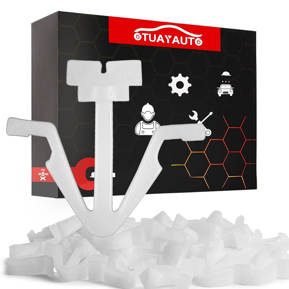 Amazon.com: OTUAYAUTO 30Pcs 76882-0M060 White Grill Clips