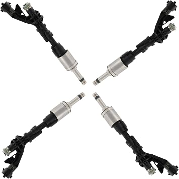 Fuel Injector Compatible with 2013-2016 for Ford Escape,2014-2017 for Fiesta,2013-2014 for Fusion,2014-2016 for Transit Connect, Replace with FJ1161,CJ5Z9F533B Set of 4Pcs