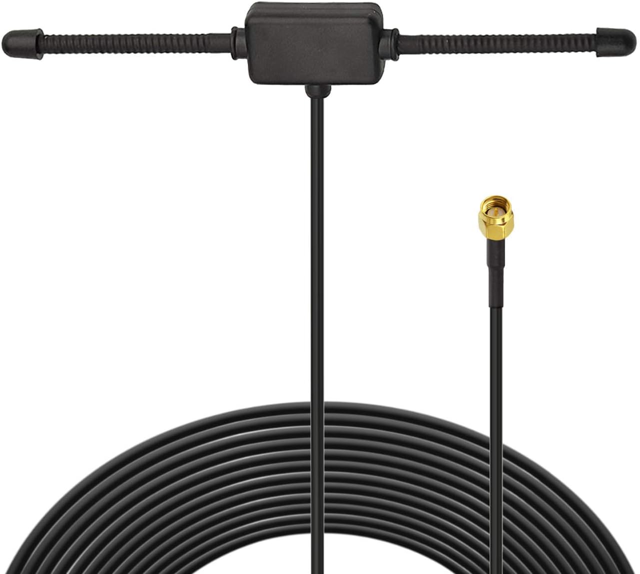 Bingfu 4G LTE Adhesive Mount Antenna Cellular SMA Male Dipole Antenna Compatible with Car Stereo Head Unit 4G LTE Telematics Vehicle Tracker Truck RV