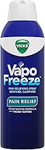 Vicks VapoFreeze Menthol Pain Relieving Spray 3oz, for Muscles & Joint Pain Associated with Arthritis, Simple Backaches, Strains, Sprains, Bruises, Vicks Vapors, Penetrating Formula