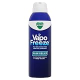 Vicks VapoFreeze Menthol Pain Relieving Spray 3oz, for Muscles & Joint Pain Associated with Arthritis, Simple Backaches, Strains, Sprains, Bruises, Vicks Vapors, Penetrating Formula
