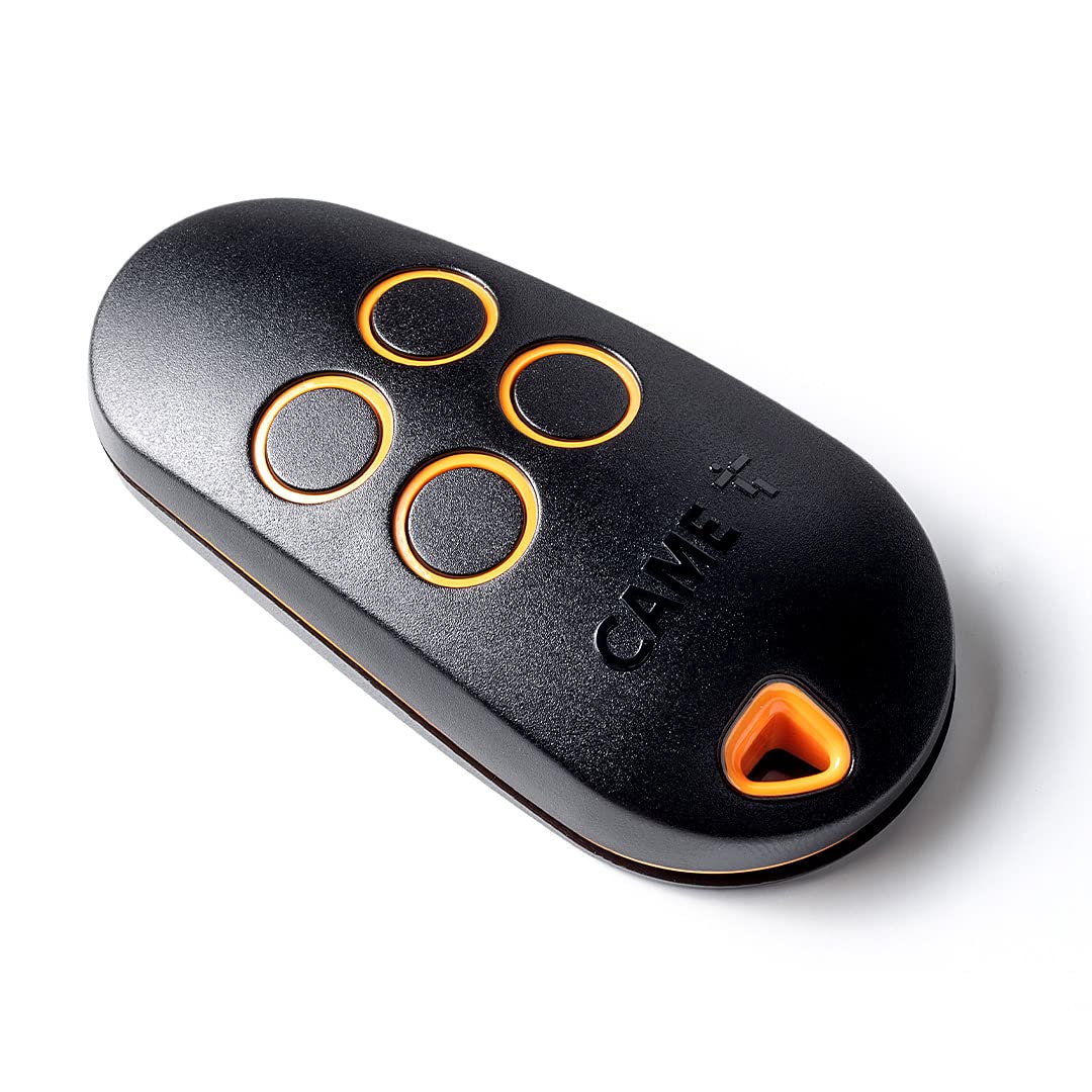 CAME TOPD4FRN 806TS-0330 Émetteur portatif à code fixe à 4 canaux, double fréquence, standard 868,35 MHz, commutable à 433,92 MHz.