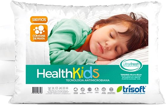 Travesseiro Infantil 3 4 5 6 Anos Para Criança Antialergico Menina Kids ...