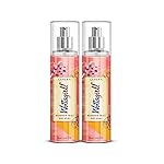 Layer’r Wottagirl Mandarin Twist Body Splash for Women | Long Lasting Fragrance (135ml) (Pack of 2)