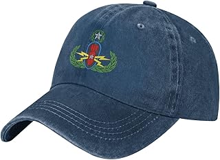 Baseball Cap Adjustable Classic Vintage Low Profile Washed Cotton Dad Hat for Men
