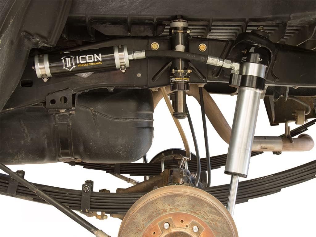 ICON 0-2.625" Lift, Rear, 2.5 RTX Omega RR Shocks, Pair, Compatible with 2005-Up Toyota Tacoma, 57826P