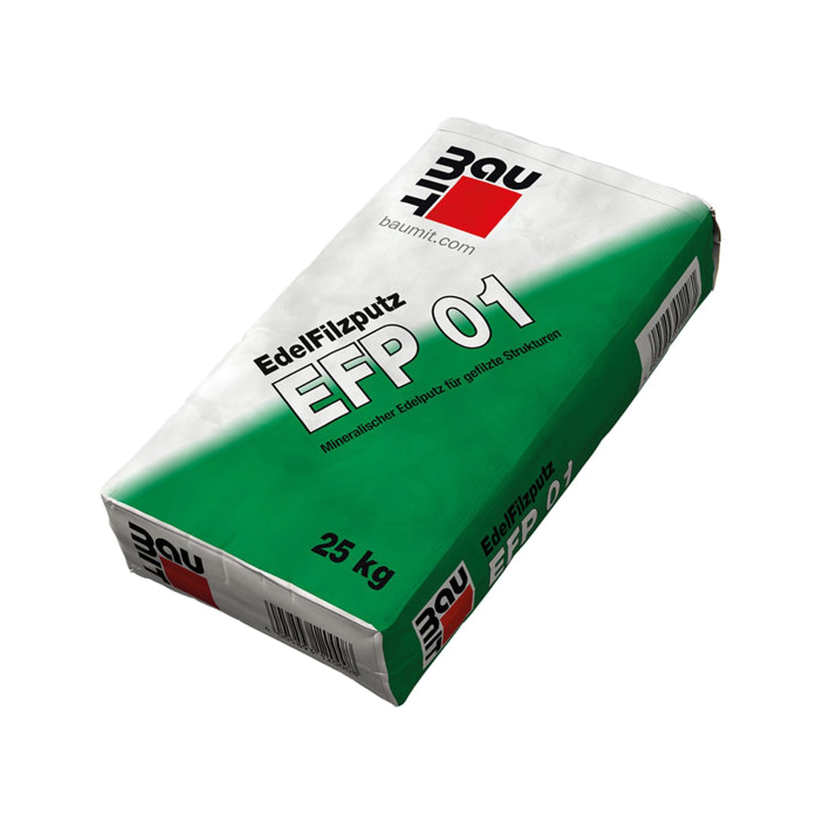 BAUMIT Edelfilzputz EFP 01, Körnung 0-1mm, 25Kg-Sack (25, Kilogramm)