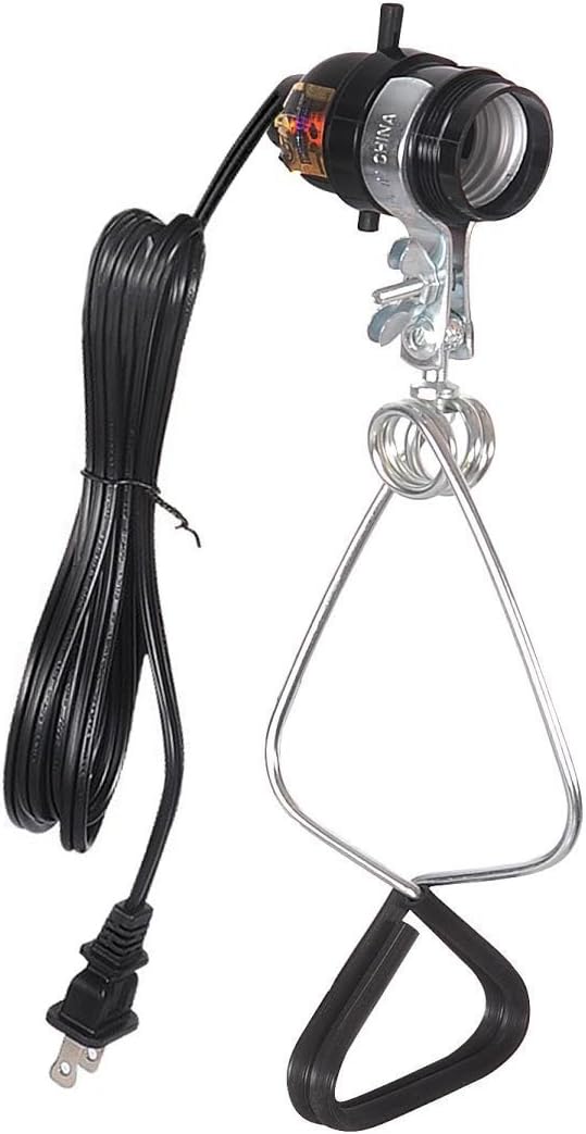 🔥 Crаzу Dеаlѕ Simple Deluxe HIWKLTCLAMPSOCKETX12 12-Pack E26 Clamp Light Socket up to 150 Watt 18/2-Gauge 6 Feet Cord, Black