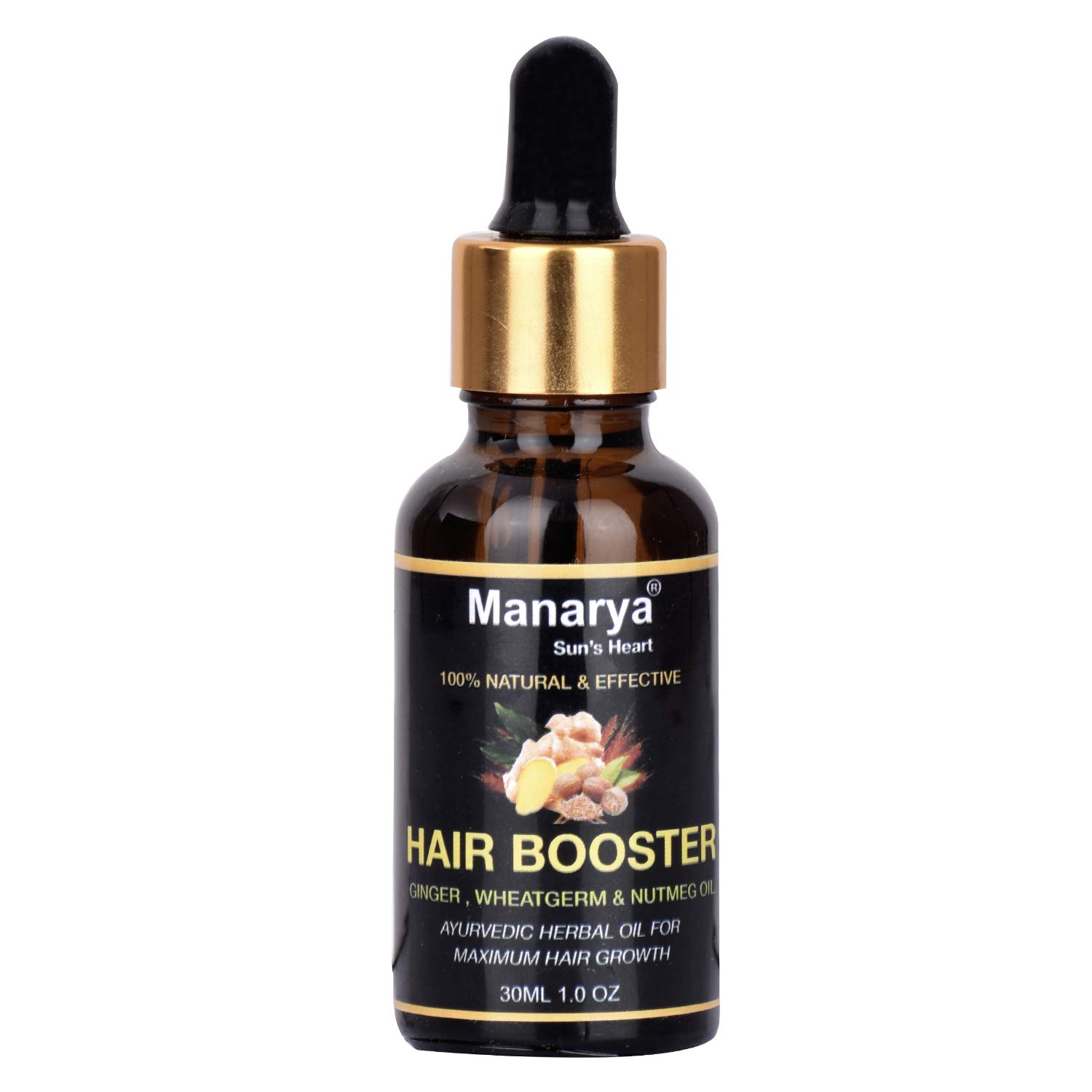 Manarya Sun's Heart Hair Booster Ginger Germinal Oil