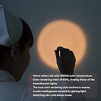 Vista 2 de Weltool M6-Dr Linterna médica de diagnóstico sin resplandor para doctores y enfermeras, linterna de inspección para cuidado médico de emergencia