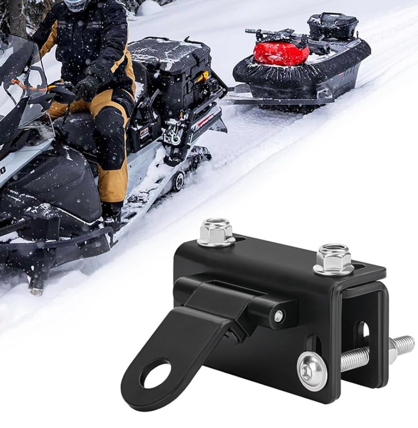 Tolxh Snowmobile Sled Trailer Tow Hitch Kit Quality Durable New Replacement Parts for Ski-Doo & Polaris