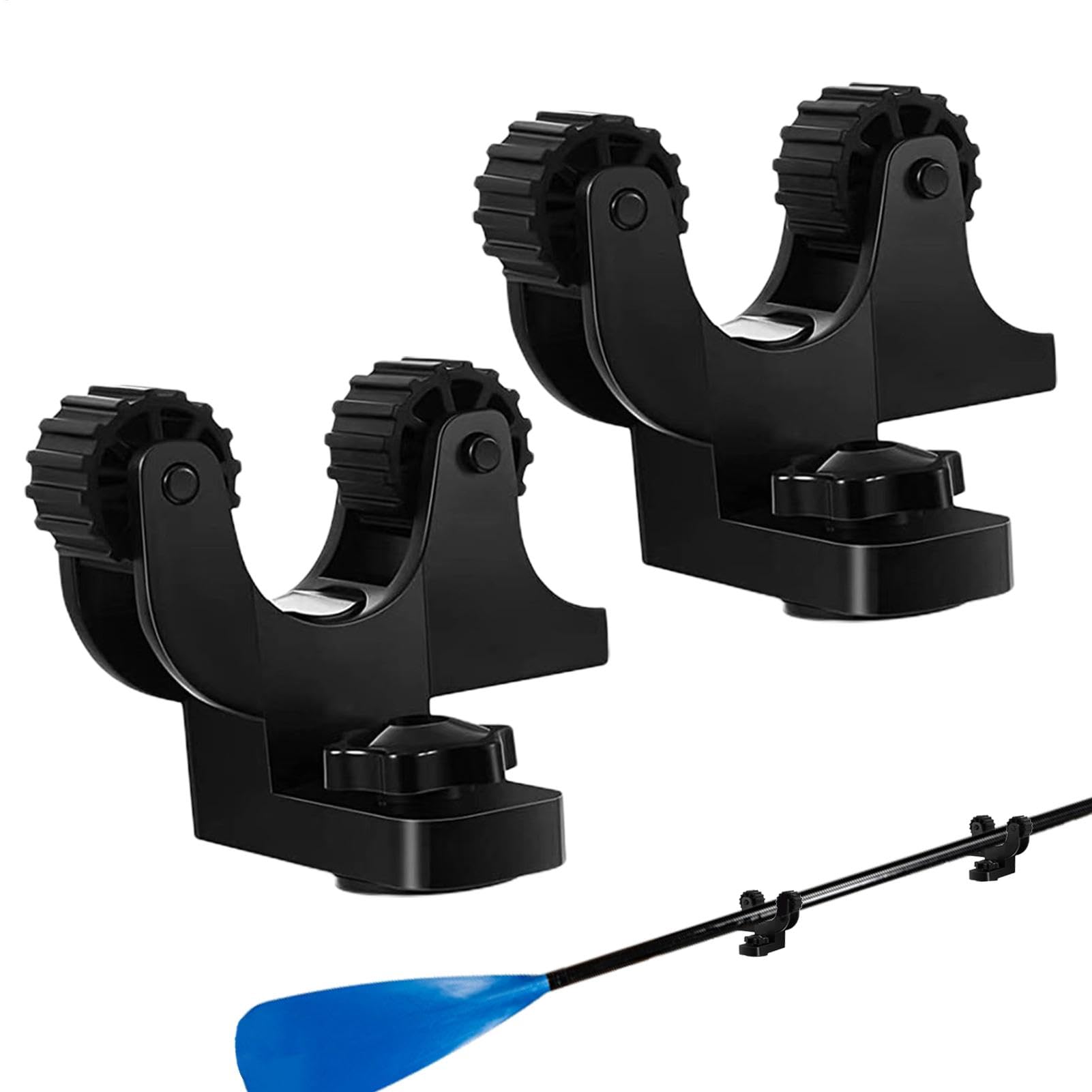 Support de palettes de montage sur piste de kayak anti-chute et silencieux - 8