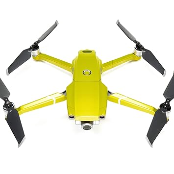 Wrapgrade Poly Skin for DJI Mavic 2 Main Unit (LIMONCINO Yellow)