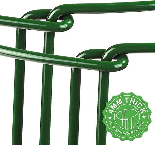 Miniatura 6 de LEOBRO 12 soportes para plantas, jaulas y soportes de peonía, estacas para plantas, estacas de soporte para plantas de interior, plantas al aire