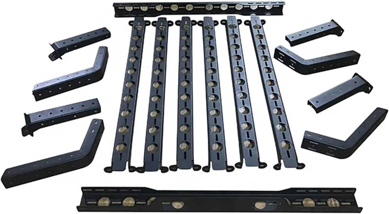 Universal 4x4 Steel Cargo Carrier Basket Car Roof Rack for Pickup Trucks Universal Roof Rack Vehicle Conversion Cargo Loading Programs