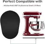 Mixer Mover Sliding Mats for Kitchen aid Stand Mixer Slider Mat Pad Kitchen Appliance Slide Mats Pads Compatible with Kitchen aid 5-8QT Professional Bowl-lift Mixer