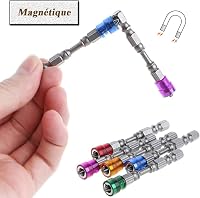 Mesee 10db PH2 Mágneses Csavarozó Bit Készlet, 65mm S2 Acél, Csúszásgátló, Gipszkarton Csavarokhoz, 1/4" Kompatibilis 4