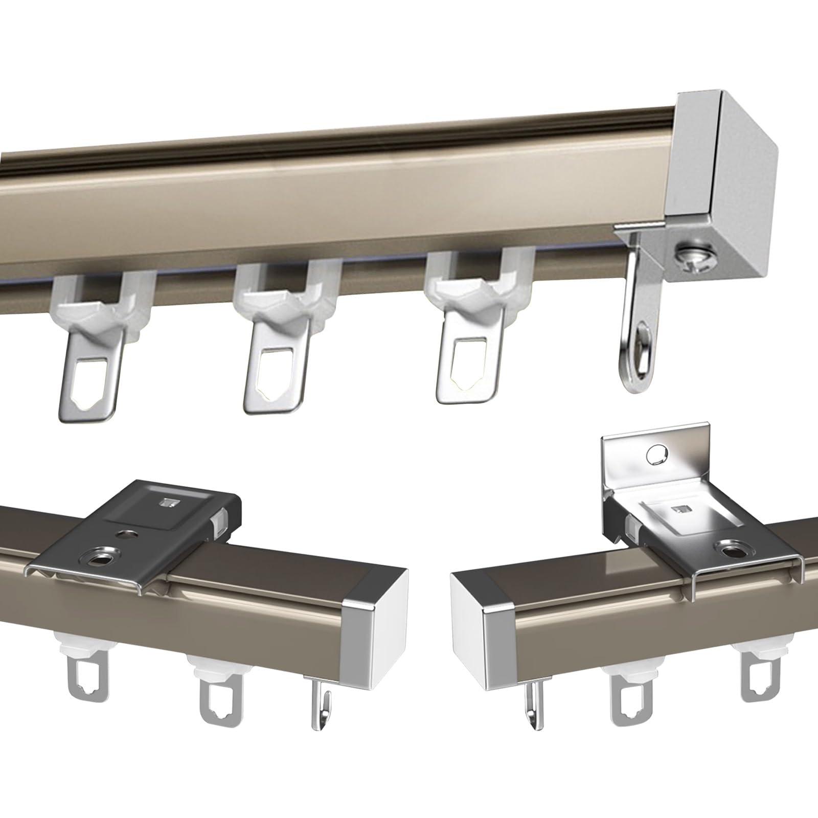 Rail de séparation de pièce en aluminium design élégant et durable