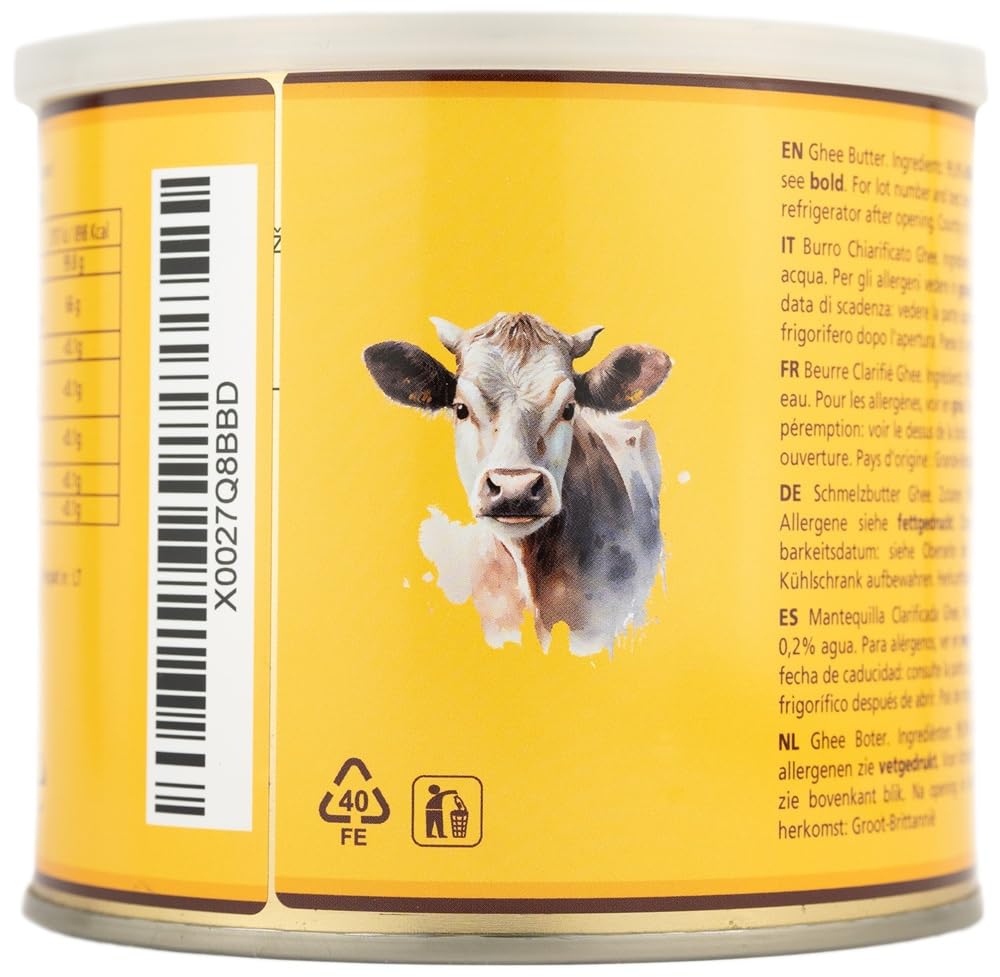 Mantequilla de Ghee Grocer Planet 500g Clarificada Natural Ayurvédico