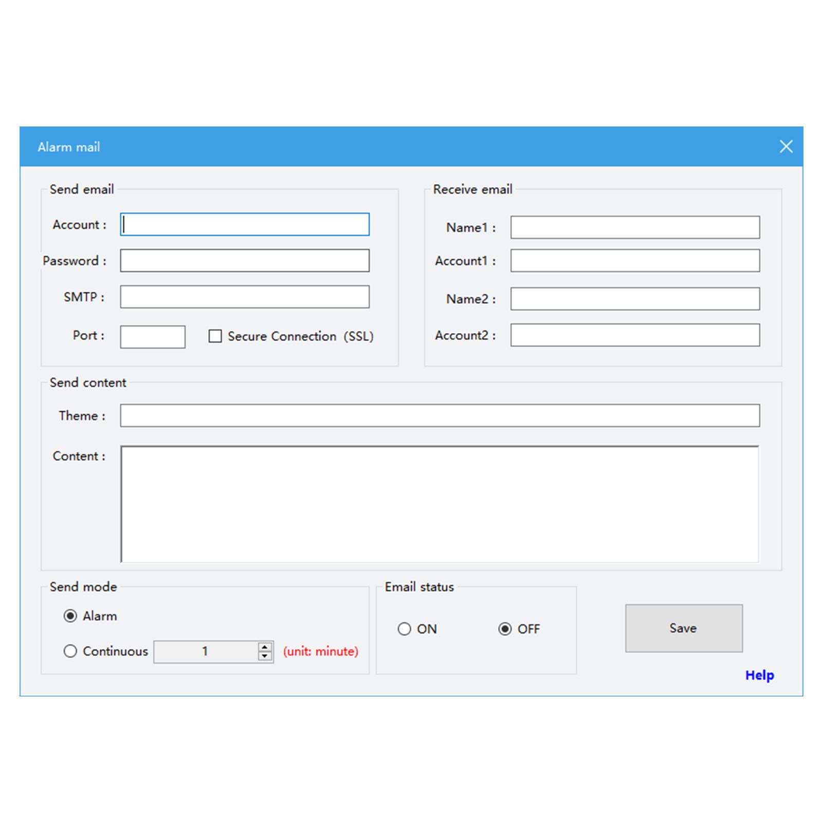 Zunate Termometro USB, Sensore di Temperatura per Computer USB, Data Logger, Allarme Temperatura, Sonda di Temperatura TX Impermeabile, per Sala Computer Portatile per PC