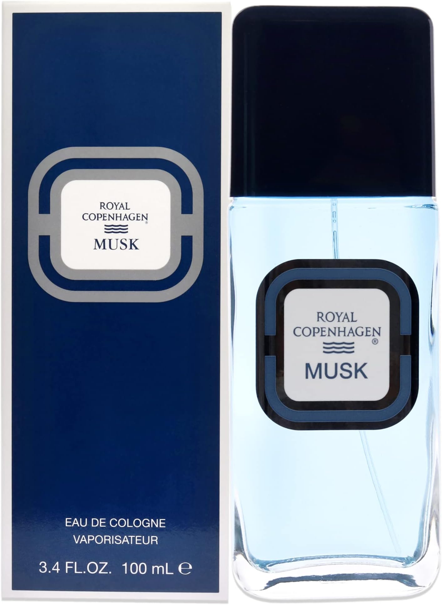 Musk For Men. Cologne Spray 3.4 Oz, Multicolor, 126130