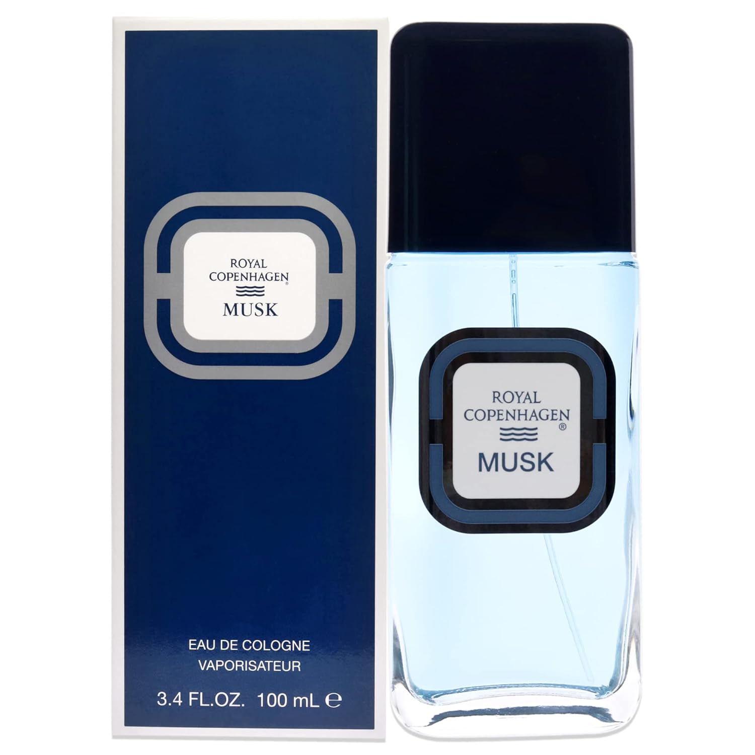 Royal Copenhagen Musk For Men. Cologne Spray 3.4 Oz, Multicolor, 126130
