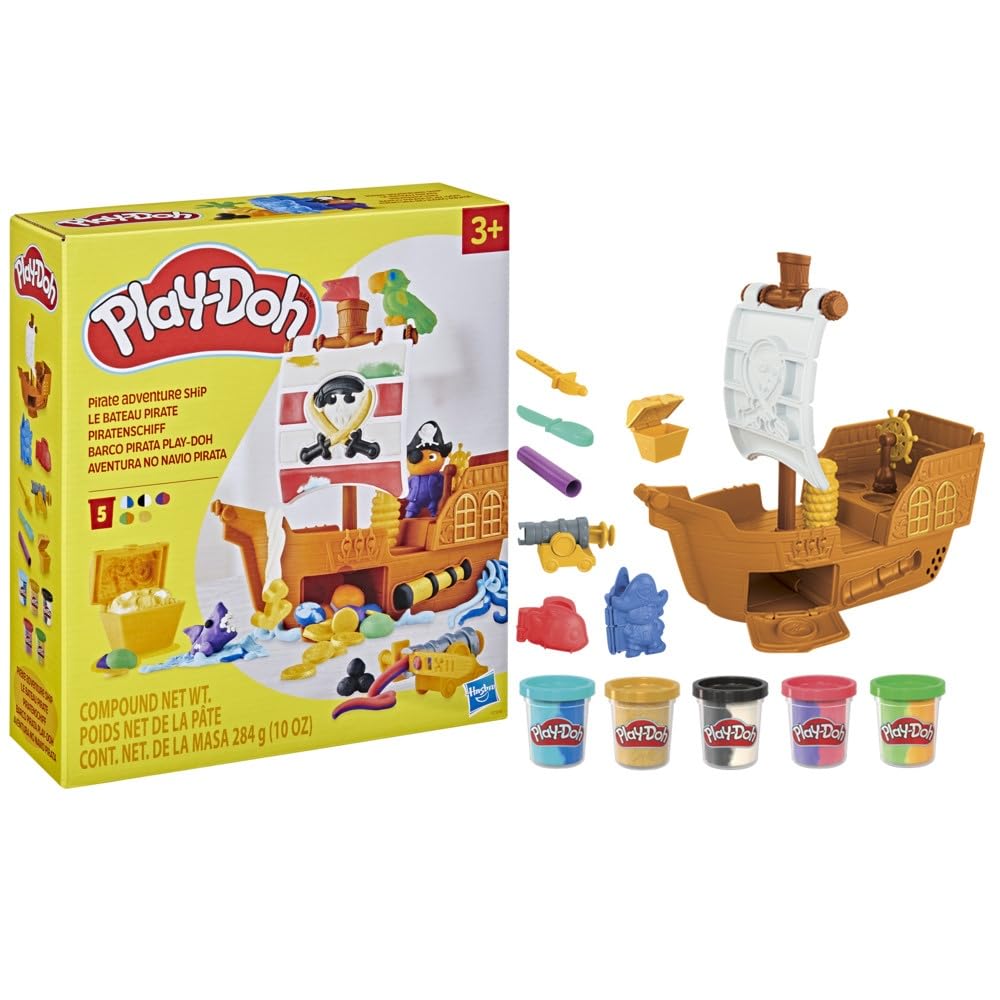 Play-Doh Pirate Adventure Ship Playset - Image 3