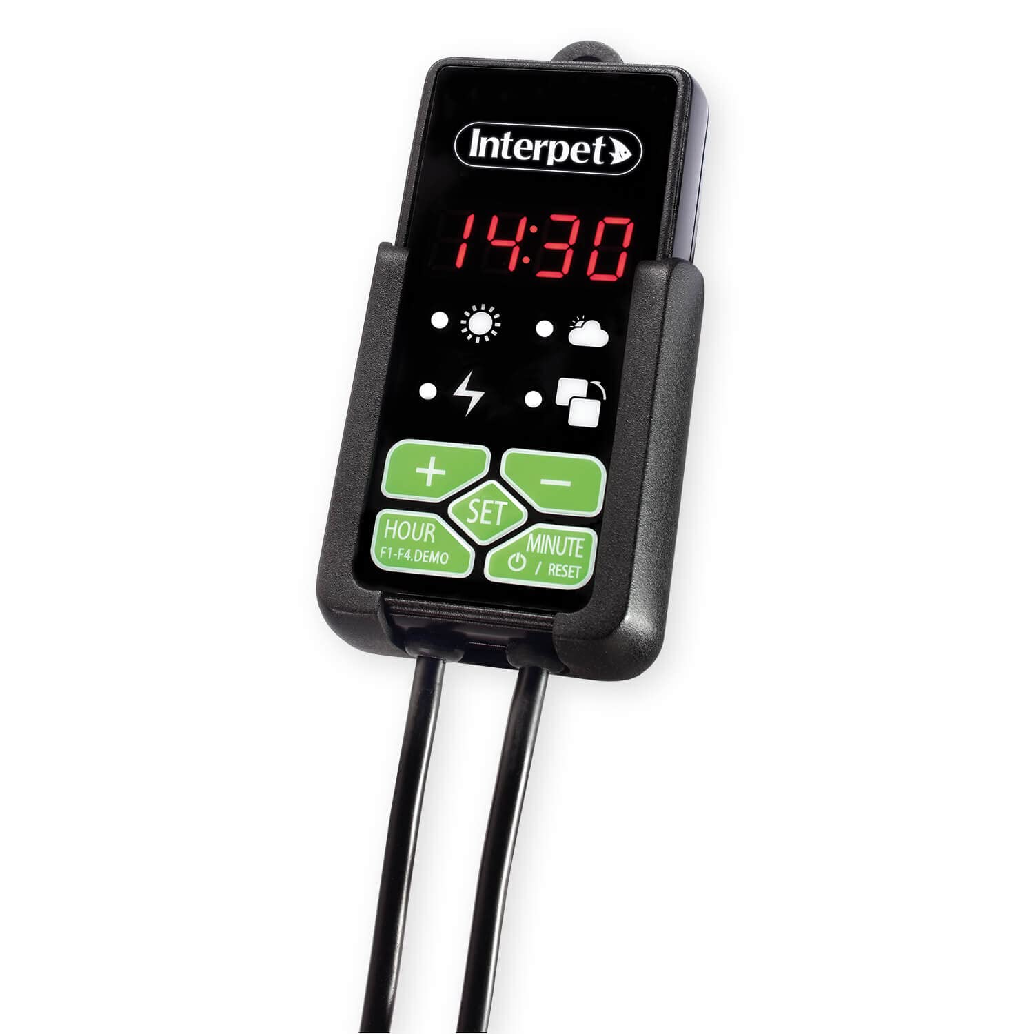 Interpet Eco-Max Digital LED Controller - Aquarium Lighting Customisation - Brightness, Sunrise/Sunset, Cloud, Lightning Effects