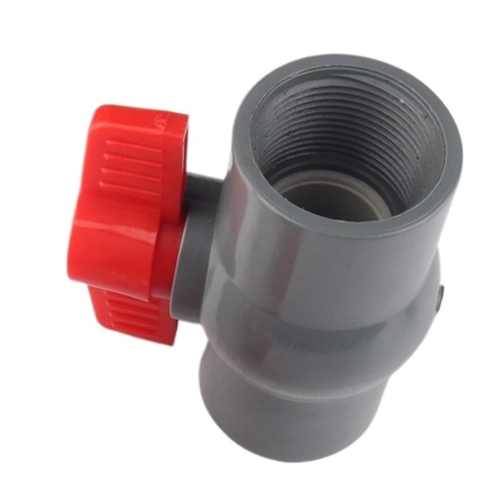 1 szt. 40~110mm zawór kulowy z PVC 1/4 "~ 4" gwint żeński na całym świecie nawadnianie ogrodu złącza rurowe zbiornik akwariowy Adapter(2 Inch Female,Blue)