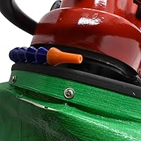 Vista 7 de Hardin REDROUTER HD-850 Hydro Float, velocidad variable 0-8500 RPM, 110 voltios, 2000 vatios Router rojo