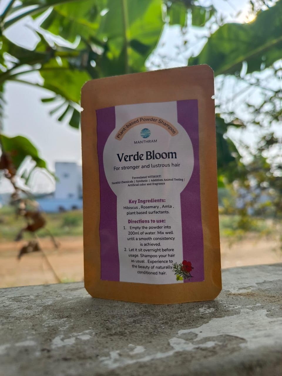 wonders of plant-based shampoo with Verde Bloom for hairfall reduction and storend heir Men & Women