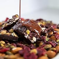 Vista 7 de JOJO's Dark Chocolate Pistachio Almond Cranberry, Healthy Snack, Low Sugar, Low Carb, Gluten Free, Non GMO, Paleo & Keto Friendly, Made with Plant