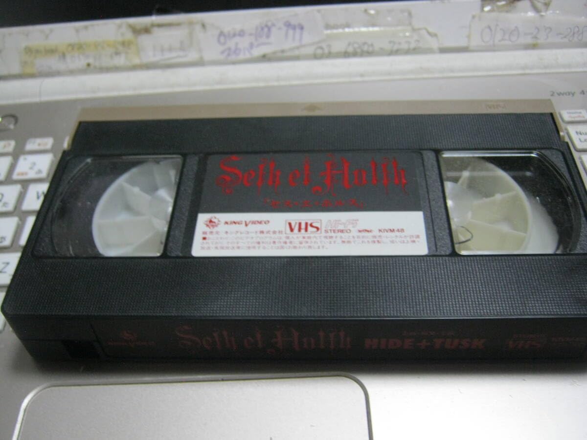 Amazon.co.jp: HIDE+TUSK/Seth et Holth セスエホルス VHS ステッカー 