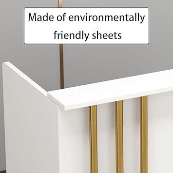 Reception Desk, Checkout Counter,Office Reception Desk, Small Reception Desk for Small Spaces, Modern Reception Desk, for Salon Lobby Checkout Office, kk852