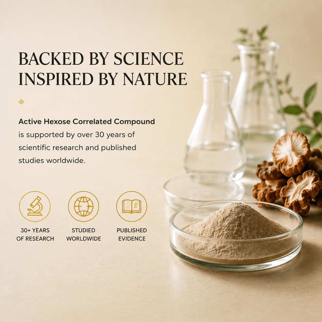 Active Hexose Correlated Compound - Soutien Immunitaire, Fonction Hépatique, Activité des Cellules T et Cellules Tueuses Naturelles, 60 Unité (Lot de 2)