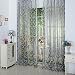 Norbi Willow Voile Tulle Room Window Curtain Sheer Voile Panel Drapes Curtain 39.4'' x 78.8" L (Grey)
