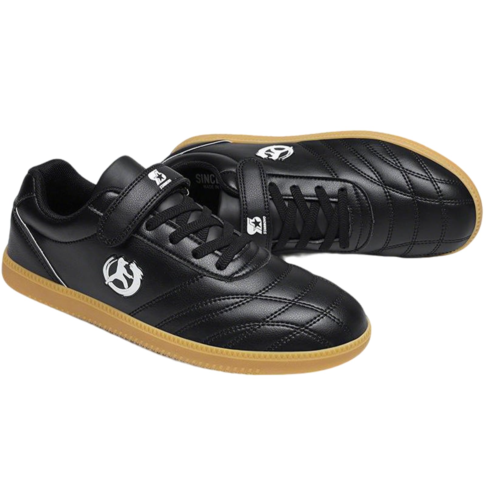 Zapatillas de artes marciales flexibles con suela de goma antiadherente