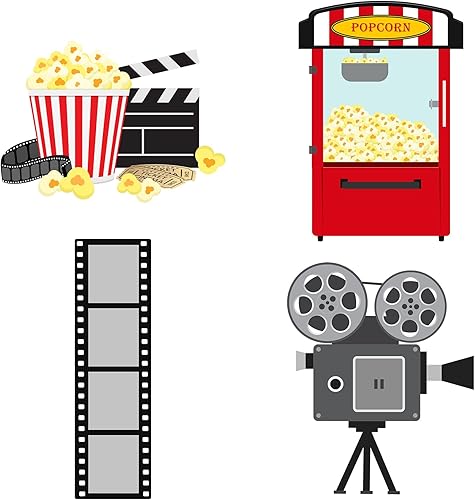 Miniatura 8 de Honoson 4 piezas grandes de cartón de bailarina de 24 x 32 pulgadas, carteles de fiesta de bailarina rosa, decoración para baby shower, boda,